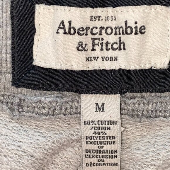 Abercrombie & Fitch Grey Sweat Long Shorts - Picture 4 of 6